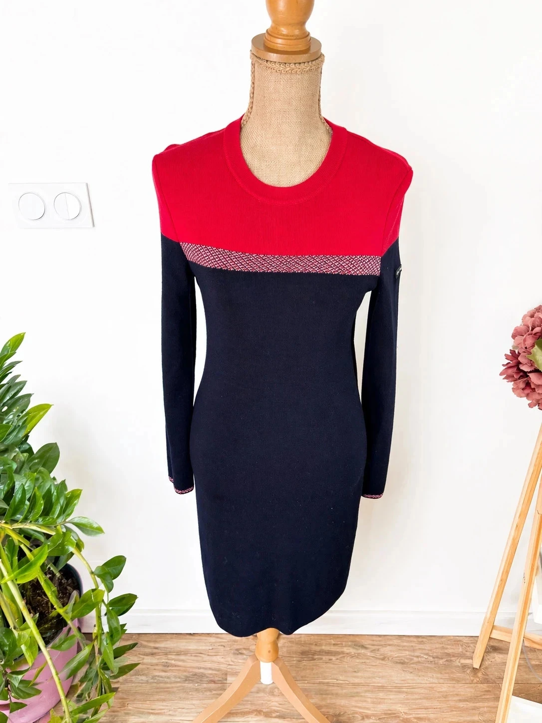 Jurk Saint James – Made in France – Maat 38 – Wol – Elegant & tijdloos gemaakt in Frankrijk – photo 2
